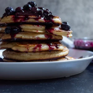 2 Blueberry Pancakes