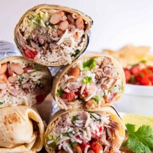Wrap Lunch - Shredded Chicken