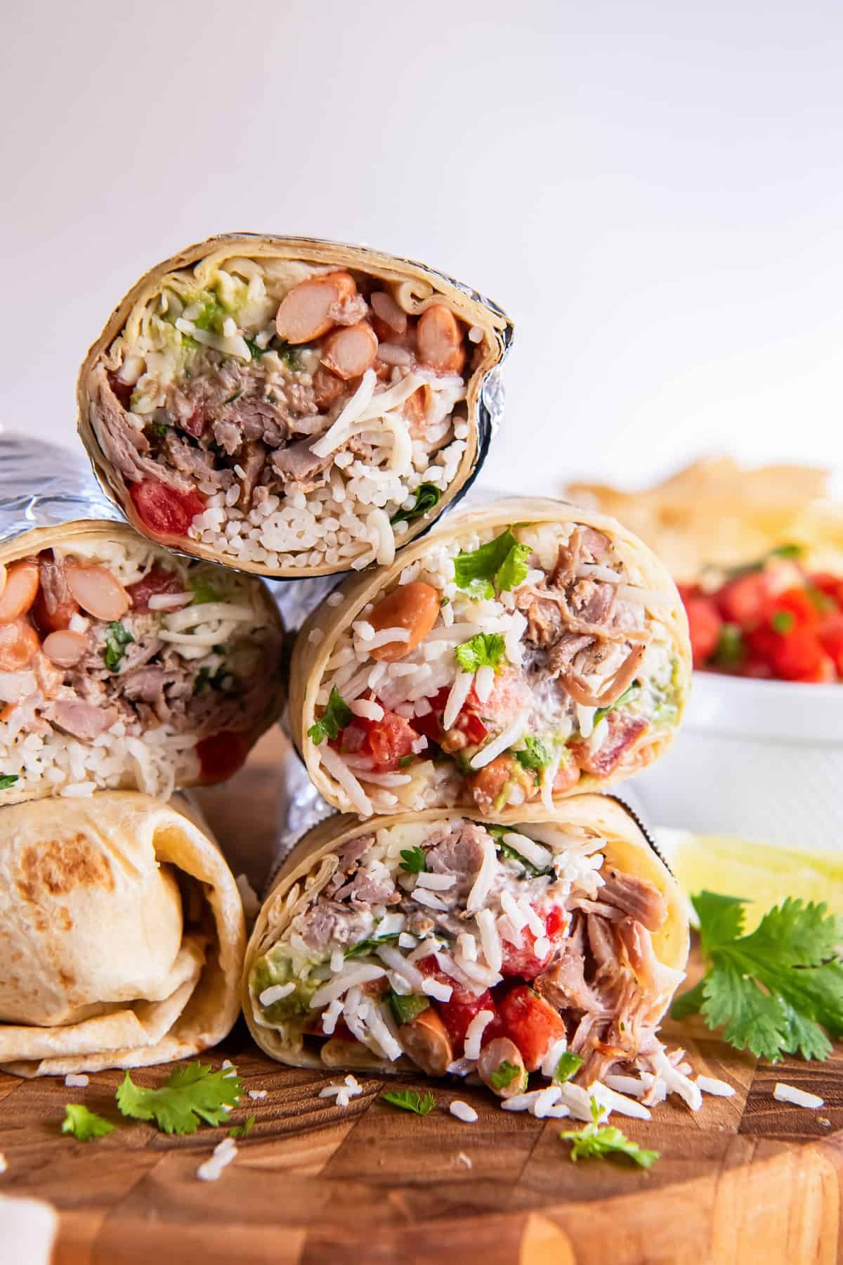 Wrap Lunch - Shredded Chicken