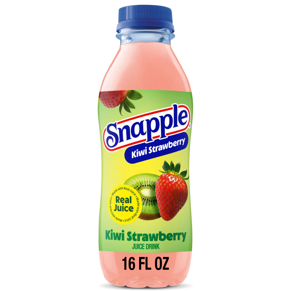 Snapple Kiwi Strawberry Plastic Bottle