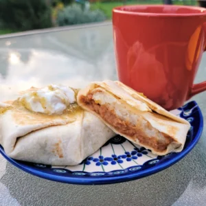 Wrap (any kind) + Hashbrown + Coffee