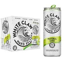 White Claw 6 Pk Natural Lime