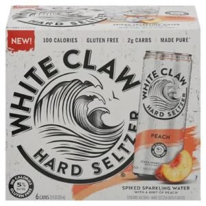 White Claw 6 Pk Peach